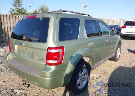 2008 Ford Escape Hybrid Hev from USA, damaged, VIN 1FMCU49H78KB50037